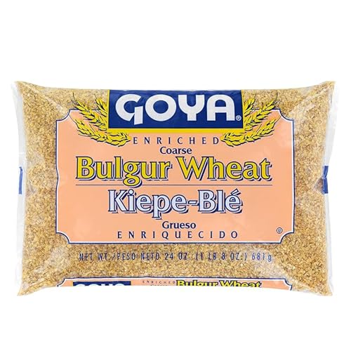 Coarse Bulgur Wheat by Goya, Nutritious Bulgur Wheat for Tabouleh,