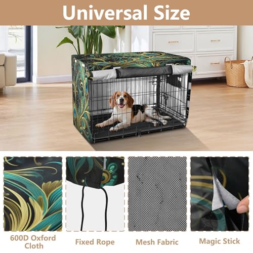 Housse imperméable pour cage chien chat extérieure intérieure étanche - 5
