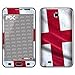 Displayschutz@FoliX - atFoliX Fútbol 2012 Diseño Skin Pegatina"Bandera Inglaterra" para Samsung Galaxy Note