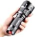 Produktbild Flashlighx Starke Lumen LED Taschenlampe High Power Aadjustable Zoom Helle Taschenlampe Schwarz Aluminiumlegierung Portable Handheld Licht für Camping Exploration Night Walk Sicherheitsbeleuchtung