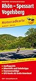  Rhön - Spessart - Vogelsberg: Motorradkarte mit Tourenvorschlägen, GPS-Tracks zum Gratis-Download, Ausflugszielen, Einkehr- & Freizeittipps, ... GPS-genau. 1:200000 (Motorradkarte: MK)