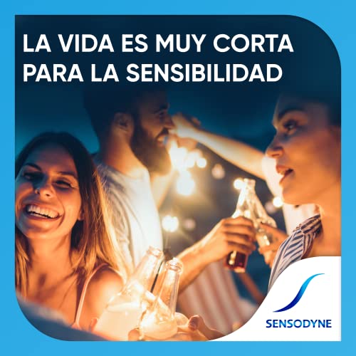 Miniatura 6 de Sensodyne Blanqueante Pasta De Dientes, Alivio Sensibilidad, Pack 4x75 ml | Pasta dientes sensibilidad, blanqueante suave, protección caries, uso diario, pack ahorro 4 tubos, 75 ml cada uno