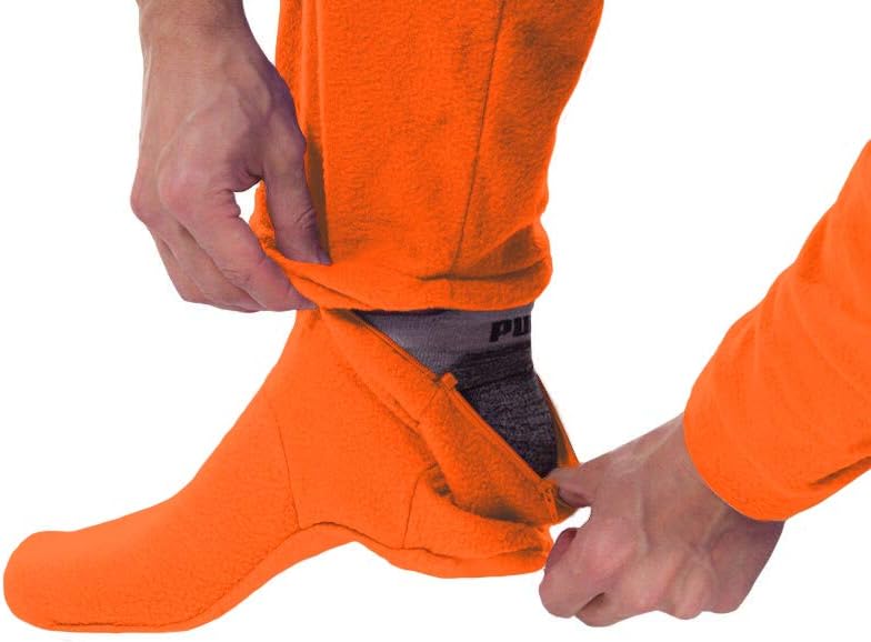 Forever Lazy Footed Adult Onesies, One-Piece Pajama Jumpsuits for Men and Women, Unisex. with Detachable Feet. - Image 3