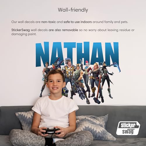 Vinilo decorativo personalizado para gamers miniatura 3