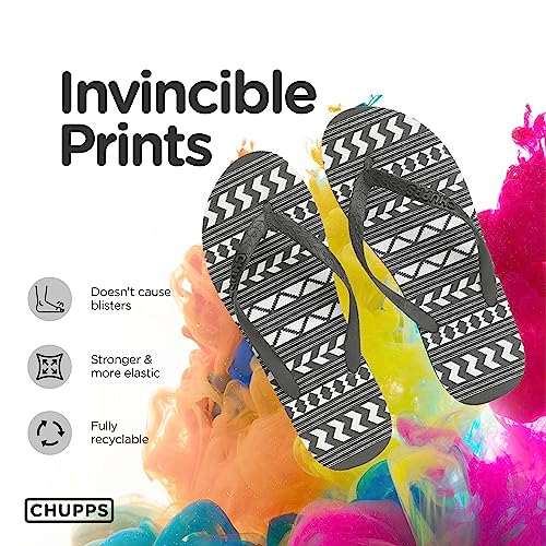 Image of CHUPPS Kaleen- 0 Drift Orthopedic Slippers | Soft Footpharma Footbed | Breathable Ventilation Holes | Lightweight Flip Flops | Anti-Skid Chappals for Everyday For Unisex