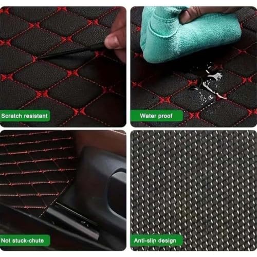 Tapis de sol étanche Benz Classe A W176 cuir antidérapant protection intégrale