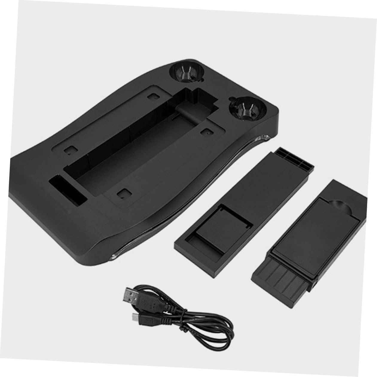 Stazione Di Ricarica Per Controller Vr Supporto Verticale Per Console Di Gioco e Occhiali Vr Design Compatto e Salvaspazio Organizer Pratico e Sicuro Per Controller