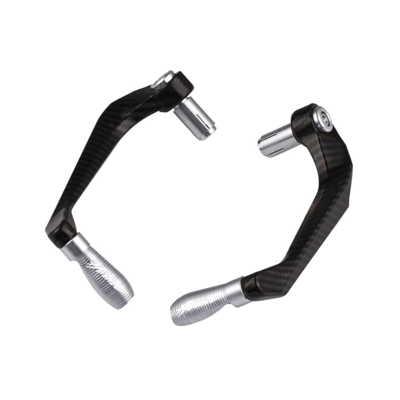 Lbcsrmh Silver Motorcycle Brake Clutch Lever Protector For Hornet 600 900 250 Cb 600F Motorcycle Lever Guards Protection 7/8" 22Mm Handlebar Accessories Motorcycle Levers Hand Guard