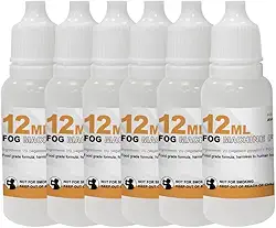 LENSGO Fluido para máquina de neblina – glicerina vegetal e propilenoglicol líquidos mistos 72 ml (6 pis)