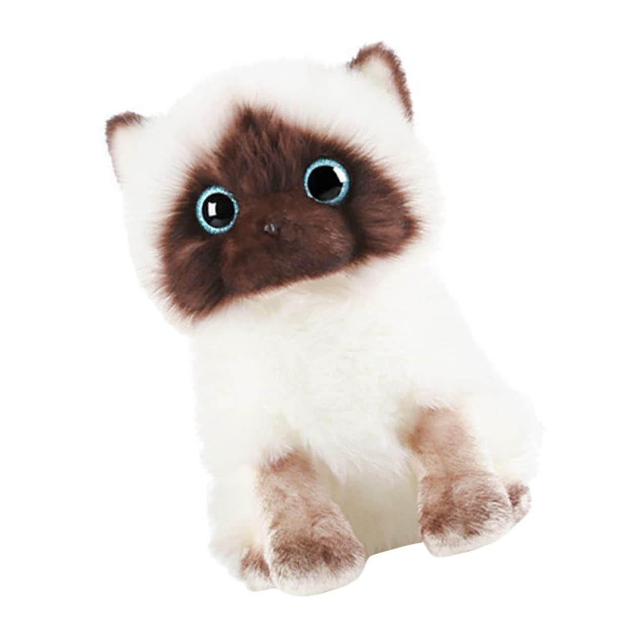Gogogmee Juguete de Peluche de Peluche Juguetes de Peluche Almohada niño niño Cat Toy Animal Juguetes Infantiles muñeca Gato siamés decoración de muñecas de Peluche Felpa