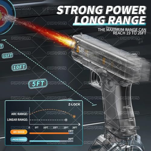 Image of Holi Rooster Electric Gun Pichkari |Long Range | Loved by Every Child (Electric Gun - Mouser) | PoPo Toys