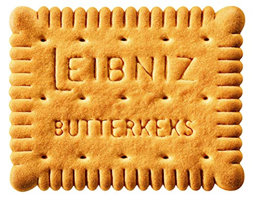 LEIBNIZ Original Butterkeks, 22er Snack Pack, die Nr 1 unter den Butterkeksen, knusprige Kekse in praktischer Großpackung (22 x 50 g), perfekt für unterwegs