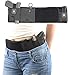 HHOOMY Holster Ultimate Belly Band pour Cache dissimulé, Noir