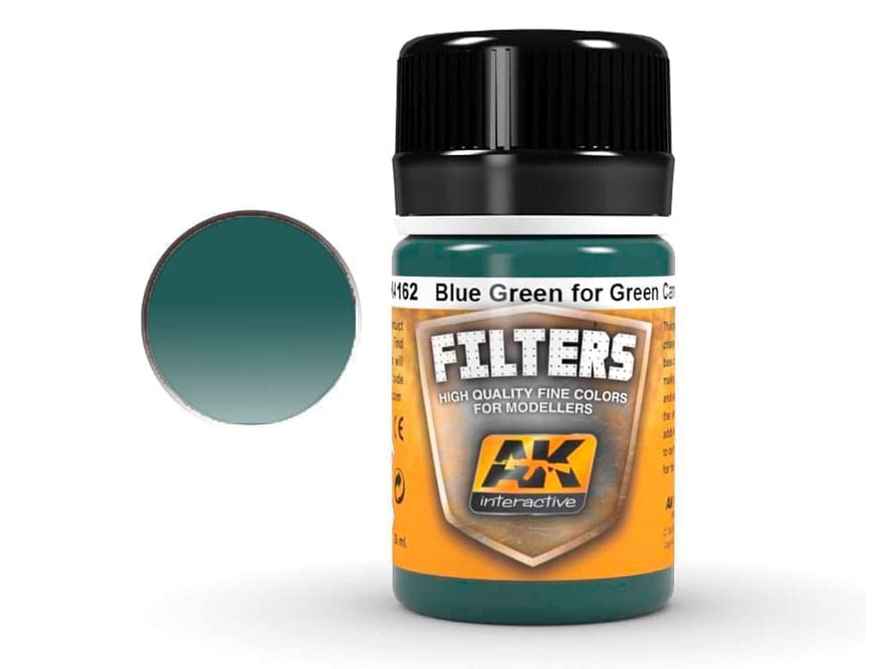 Ak Interactive Green Ak Weathering Ak4162 Light Filter For Vehicles (35Ml)