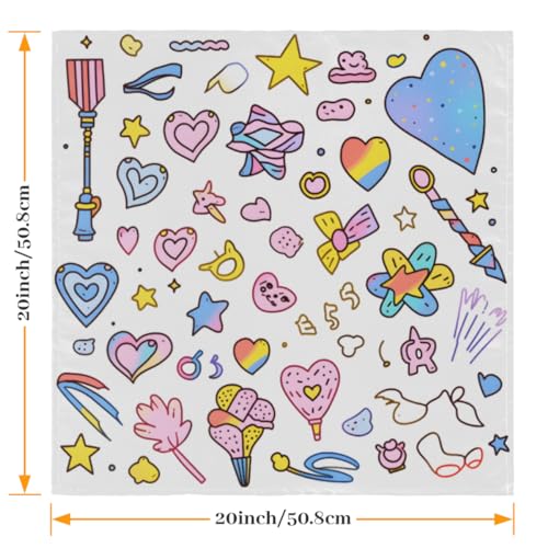 Servilletas de Tela Multicolor Set de 6 50.5x50.5 cm miniatura 2
