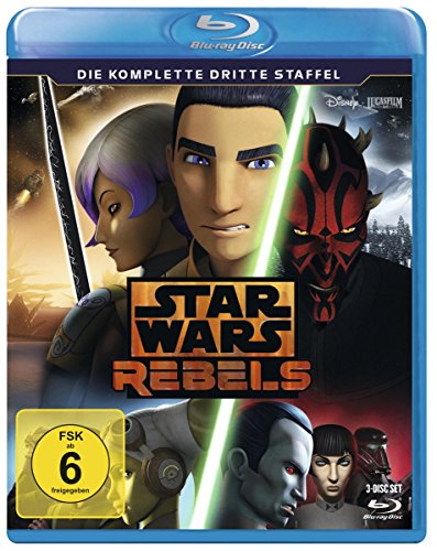 Star Wars Rebels.Staffel.3,3 Blu-rays: Für Hörgeschädigte geeignet