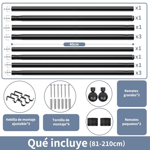 Listado de Cortineros dobles - solo los mejores. 20 Imagen adicional