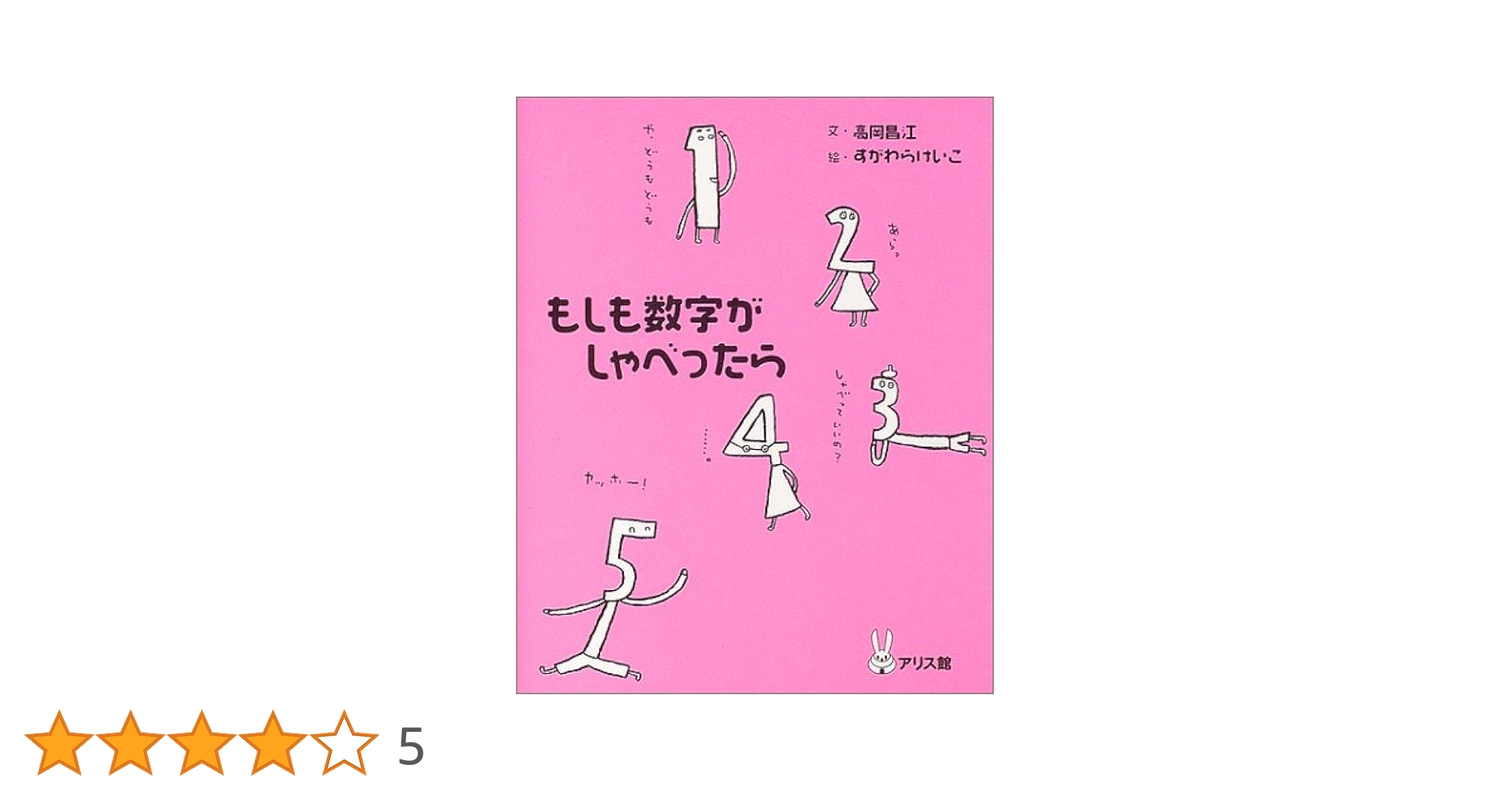 激レア　もしも数字がしゃべったら　初版 激レア もしも数字がしゃべったら 初版