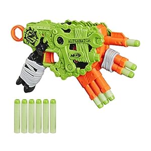NERF Alternator Zombie Strike Elite Darts Blaster