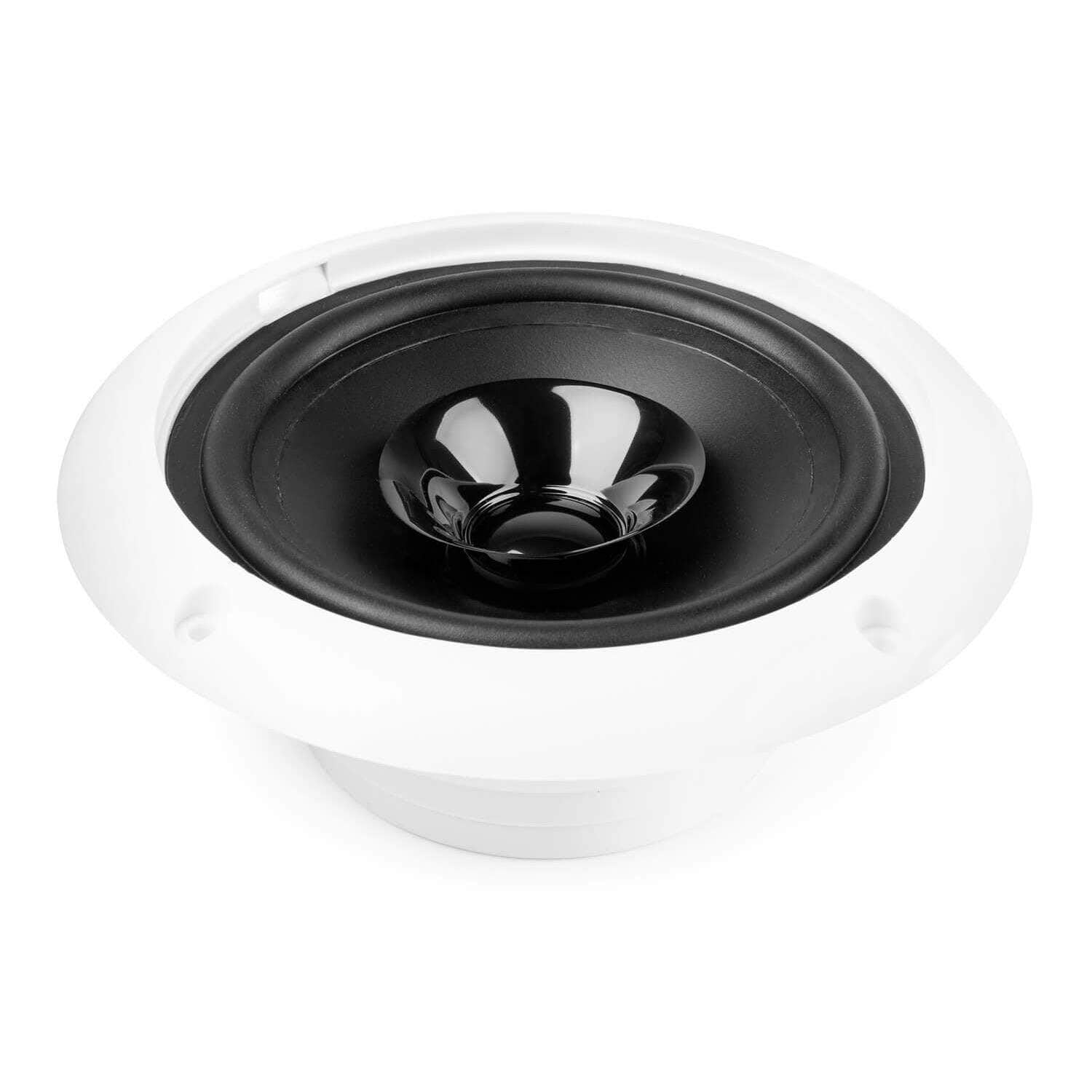 VONYX Haut-Parleurs Résistants à l'eau 5" 8 Ohm - 2 Haut-Parleurs 80 Watts Splashproof, 5 Pouces, Idéal à Intégrer dans Les Salles de Bain, Les Bateaux, Les Piscines, Sauna, Terrasse, etc