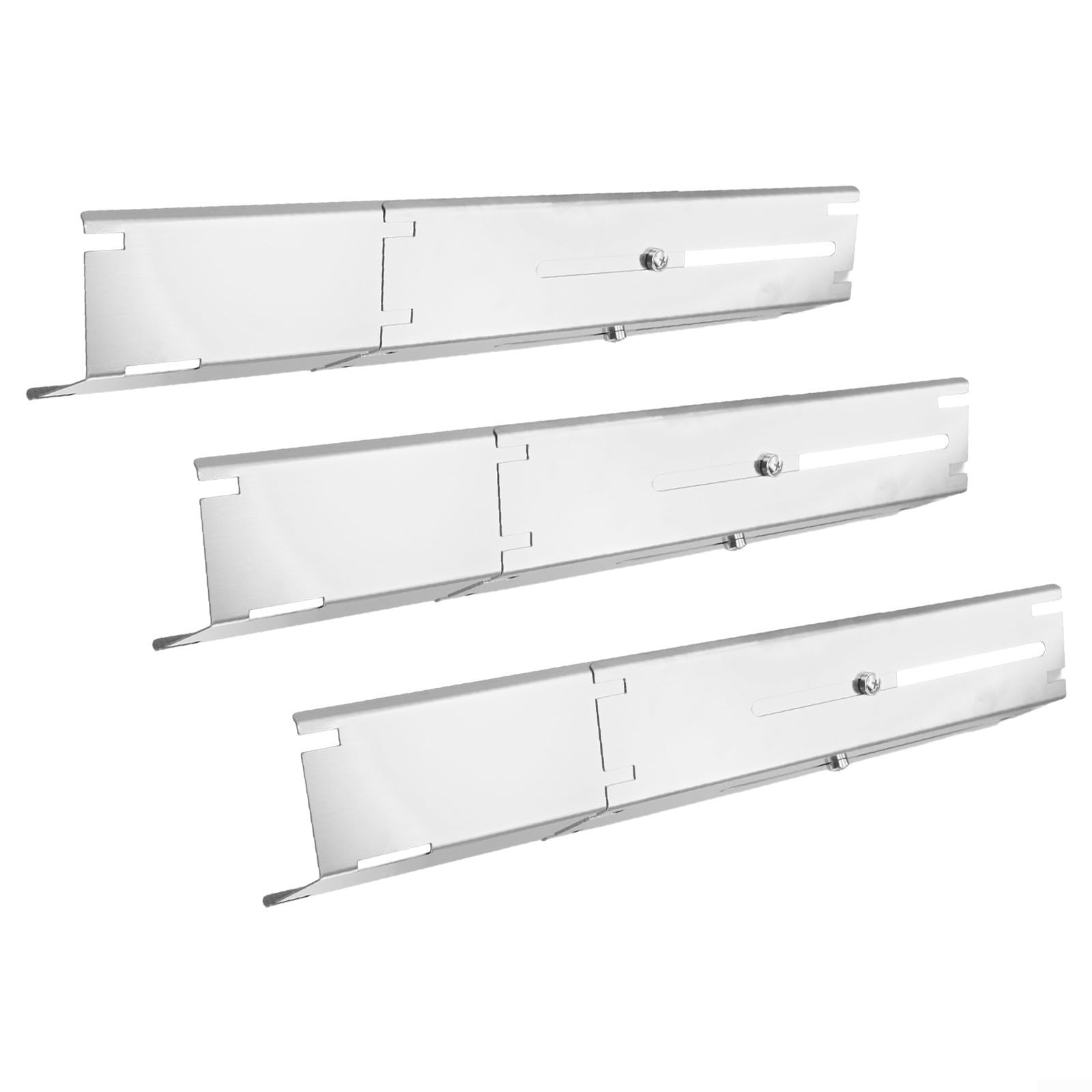 3Pcs Griglia Riscaldamento Acciaio Anti-Ruggine 3Pcs Griglia