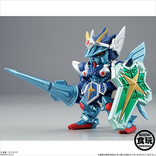 Bandai Shokugan FW Converge EX Knight Gundam miniatura 2