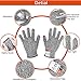 Jolintek Guantes Anticorte, Guantes Resistentes a Los Cortes Nivel 5 Seguridad para...