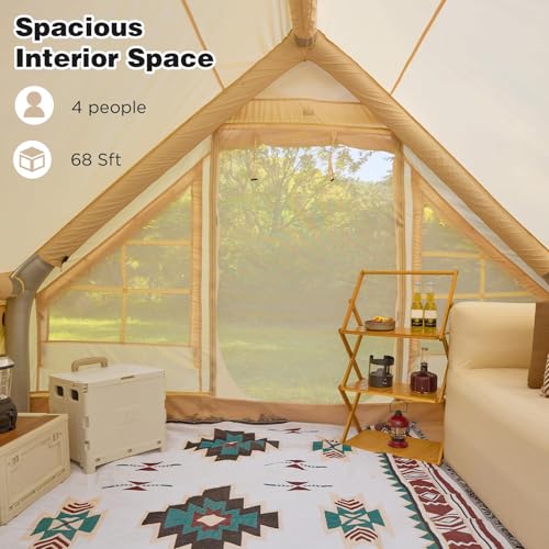 Carpa inflable EROMMY para camping 4-6 personas para 4 estaciones miniatura 3