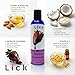 Lick Chocolate Covered Strawberries Massage Oil – Gourmet Dessert Edible Massage Oil with Almond Oil & Vitamin E, Luxurious Glide for Romantic Couples Massage, 4 oz