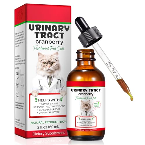 Cat UTI Treatment, Cat Urinary Tract Infection Treatment Supports Bladder, Kidney Stone, Cat UTI,...