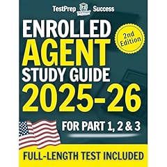 Enrolled Agent Study Guide Audiolibro Por TestPrep 4 Success arte de portada