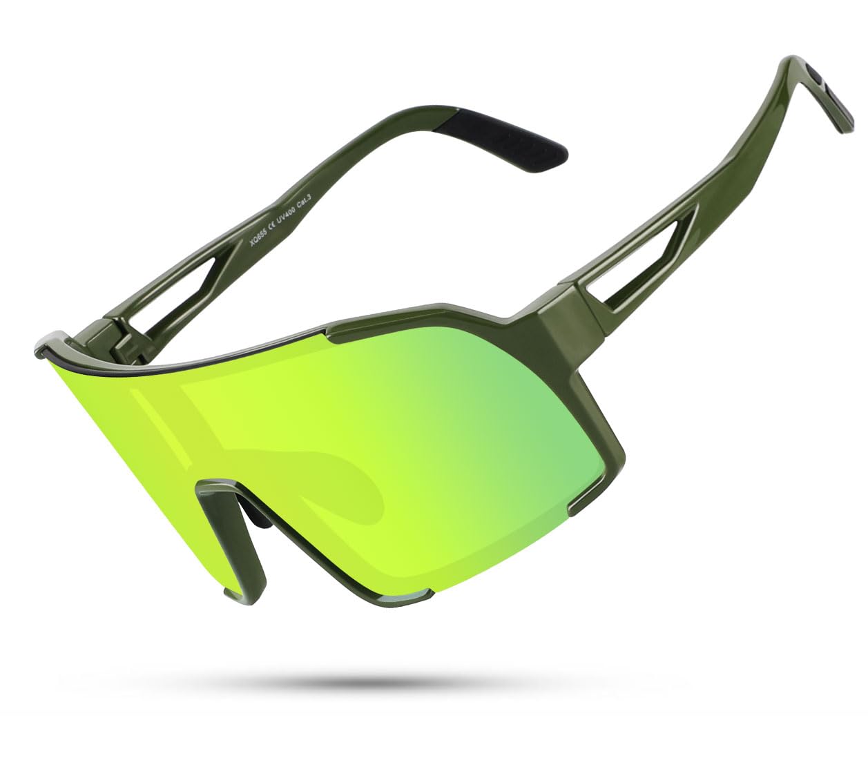 OULAIQI Cycling Sunglasses UV400 Sports Glasses for Running Men Women