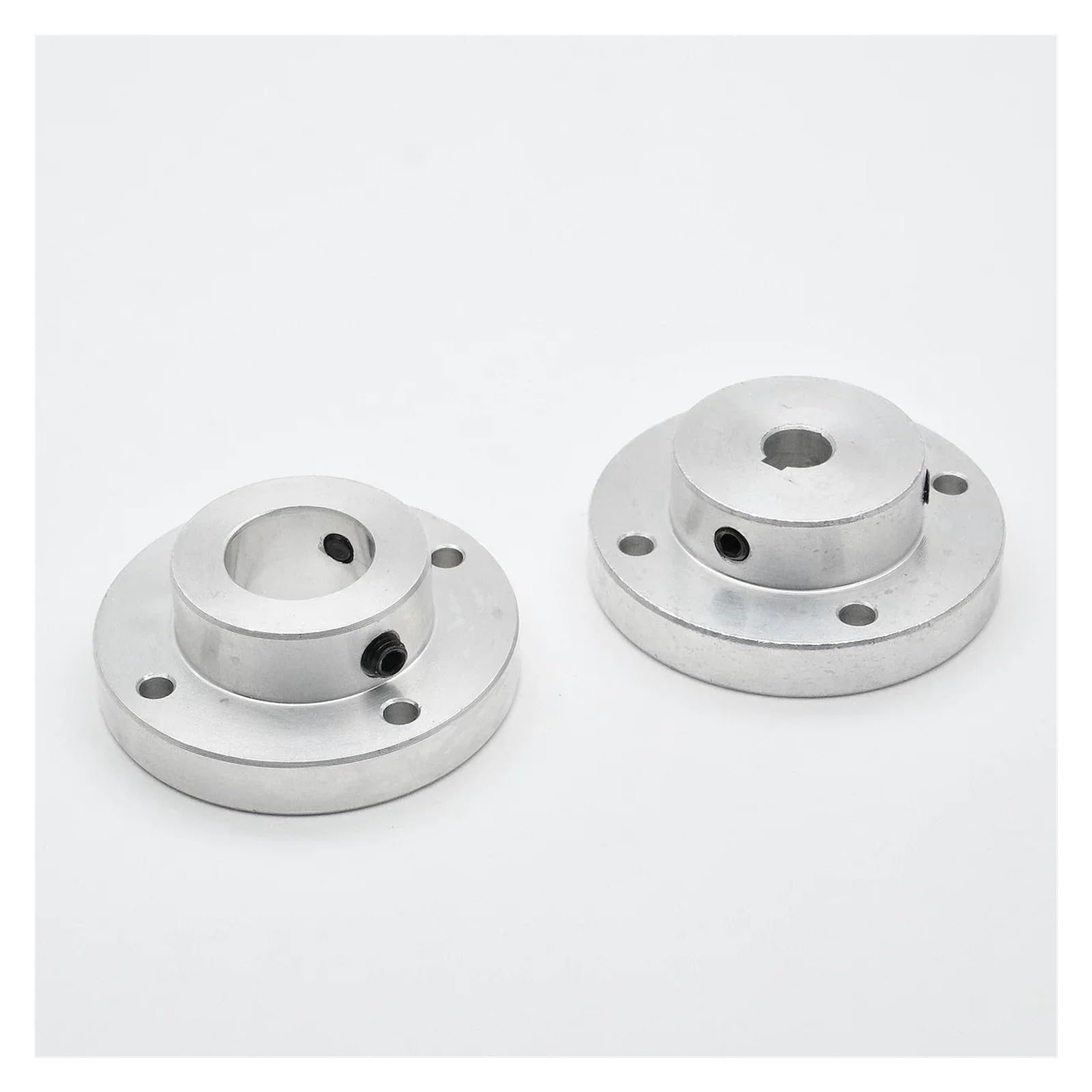 Giunto a flangia in lega di alluminio 5/6/6,35/7/8/9/10~22MM Foro-chiavetta 50MM Collegamento rigido all'albero di trasmissione(8mm-Keyway F3)