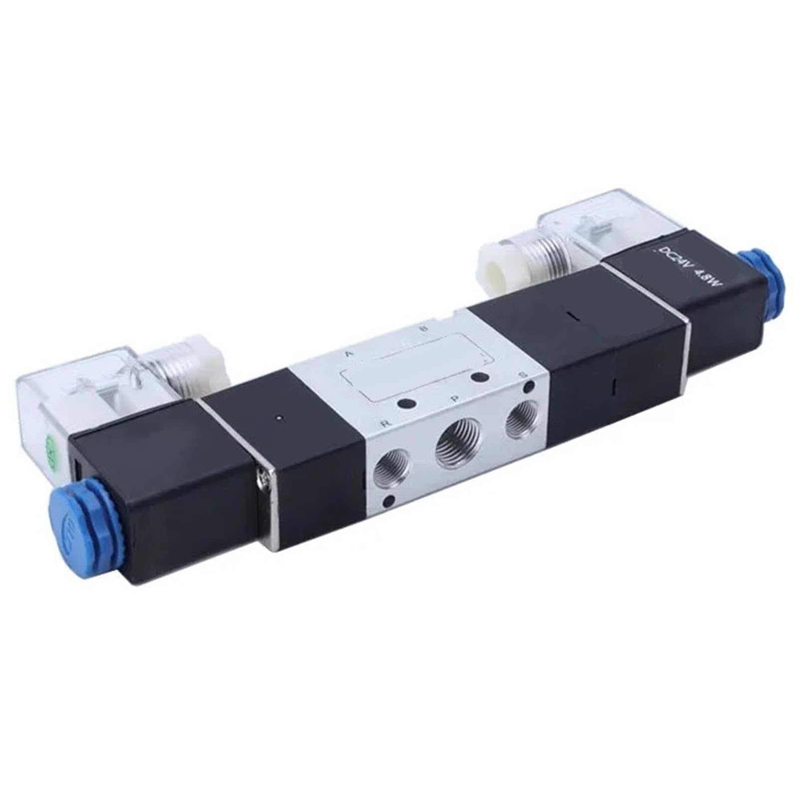 4V230C-08 4V230E-08 4V230P-08 3 Position 5 Port Air Solenoid Valves Pneumatic Control(4V230E-08 PC10-02)