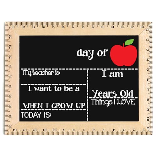 Bloom Owl First Day of School Chalkboard Sign - 11.5
