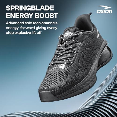 Image of ASIAN Men POWERPLAY-01 Running and Casual wear Walking Shoes with Laces