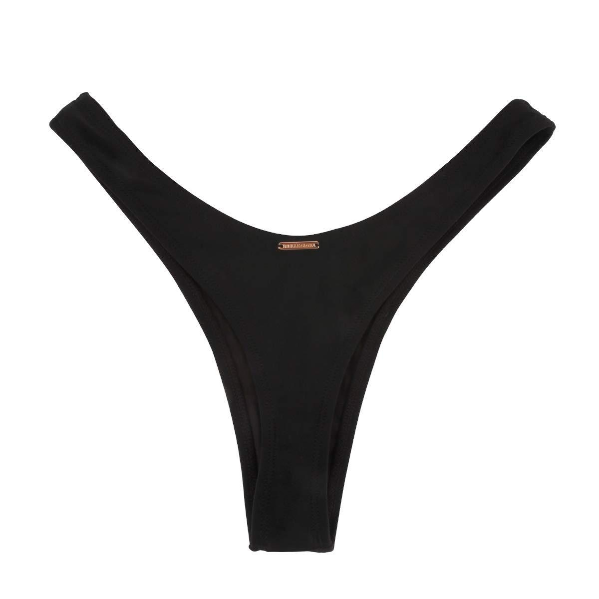 RELLECIGA bañador Braguita Bikini para Mujer High Cut Thong Bottom