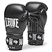 LEONE 1947 Ambassador - Guantes de Boxeo Unisex para Adultos, Color Negro, 16 oz