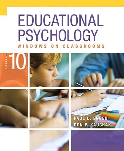 Educational Psychology: Windows on Classrooms, ... 0133551563 Book Cover