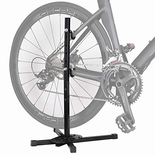 ZPARIK Bike Stand Indoor Storage Bicycle Stand, Simple Bike Holder Repair Stands Floor Parking Rack for Maintenance, Space Saving Portable Bike Rack for Garage, A Good Choice for Home Bikes Storage