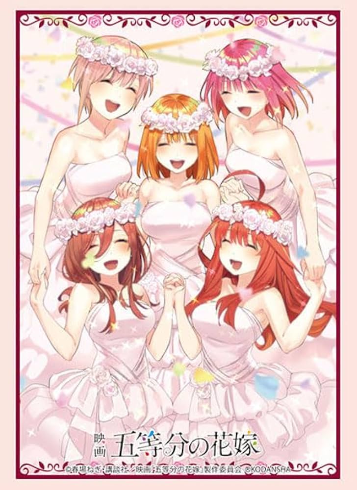 五等分の花嫁 EDver. スリーブ セット 予約商品 【予約商品】五等分の花嫁 カードゲーム スリーブ