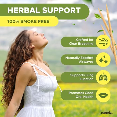 Image of Mullein Pix Flavored Toothpicks Infused with Mullein Leaf, Extra Thick Natural Alternative to the Hand-to-Mouth Habit, 2 Pack 5 Flavor Variety, Plant-Based Herbal Sticks, Nicotine Free, Kosher Vegan