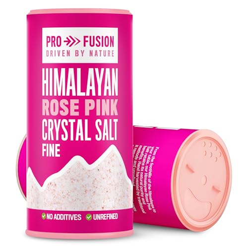 Profusion Rose Pink Salt Table Shaker - Fine 140g