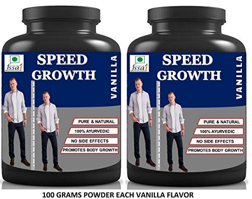 Hindustan Ayurveda Speed Growth Vanilla Flavor 100 Gm Powder Pack