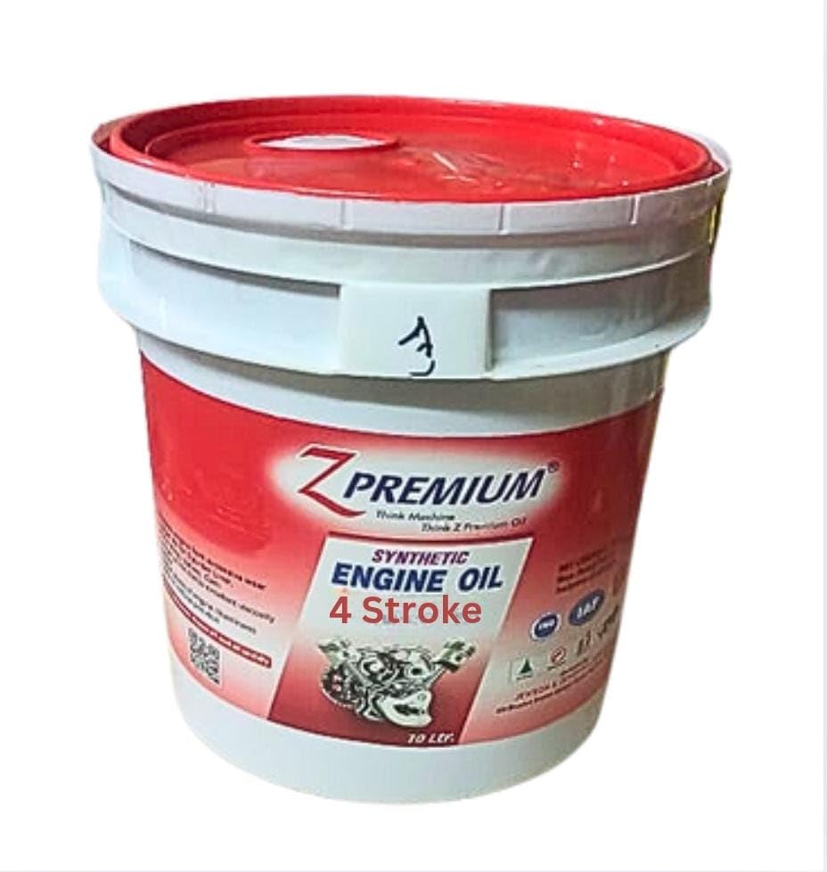 ZPremium 4 Stroke Engine Oil 10 Liter | High-Performance Lubricat...
