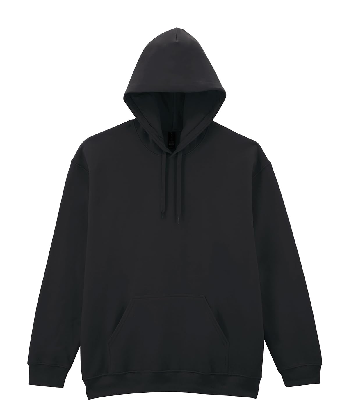 Coozo Men's Black Adult Softstyle Hoodie Sweatshirt - 4XL