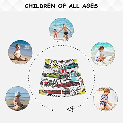 Dussdil Boy's Boys Swim Trunks Kid's Toddler Swim Board Shorts Beach Swimwear Swimsuit Bathing Suits4