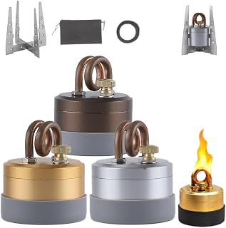 High-Power Portable Mini Outdoor Spirit Burner & Alcohol Stove, Mini Camping Alcohol Stove, Gear Backpacking Hiking Kit 2026 Cooking High-High-Power Self-Pressurized Efficiency(3pcs)