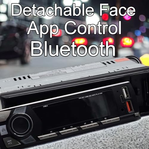 Estéreo para Auto Simple Din con Bluetooth y USB miniatura 6