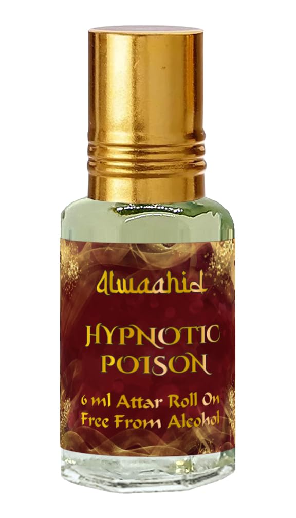 HYPNOTIC POISON BY ALWAAHID | LONG LASTING FRAGRANCE | 6 ML ROLL ON ATTAR-image-0